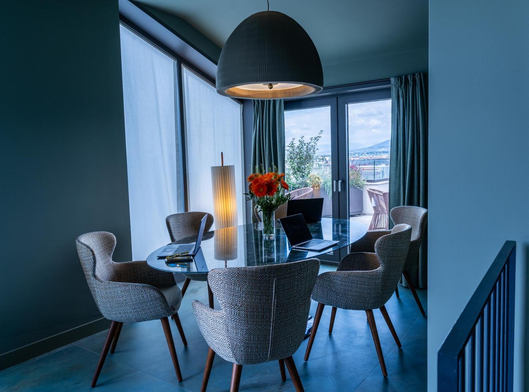 Columbus Urban Resort Φλωρεντία Εξωτερικό φωτογραφία Dining room